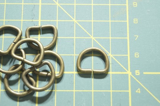 D-ring 13 mm - åben