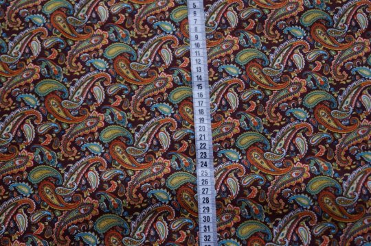 Paisley mønstret 25 cm (pr meter 65,- kr)