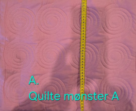 Quiltning til dig fra mig. Kun til kursister