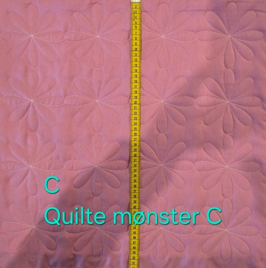 Quiltning til dig fra mig. Kun til kursister