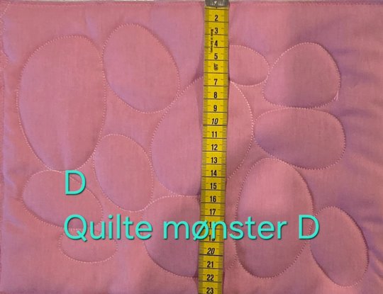 Quiltning til dig fra mig. Kun til kursister