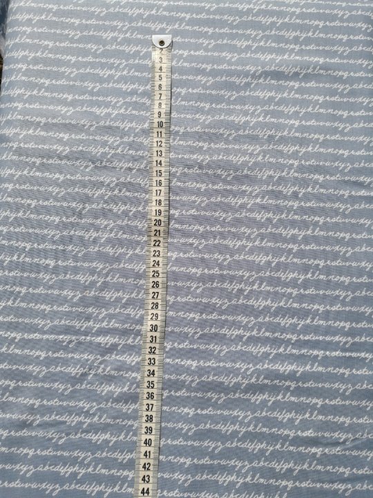 Notepad 25 cm (145,- kr. pr. meter)